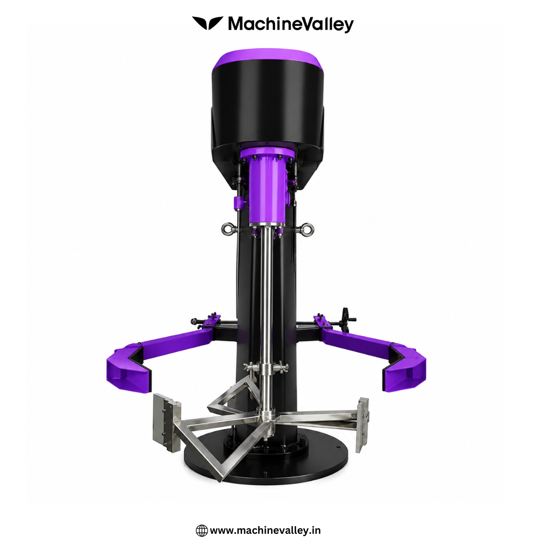 Hydraulic Butterfly Mixer with High Speed Disperser